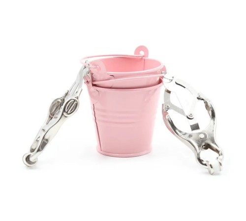 Зажимы для сосков с ведерками для жидкости Bucket Nipple Clamps Pink