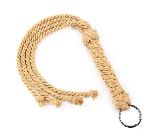 Плеть из веревок шибари Delicate Cotton Horse Whip