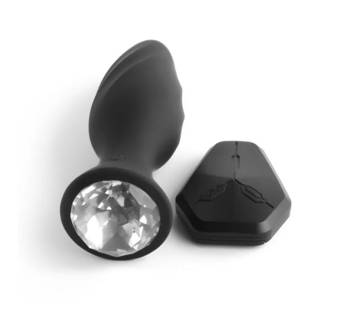 особиста вибро пробка с пультом Fervent Remote Control Vibrating Silicone Butt Plug