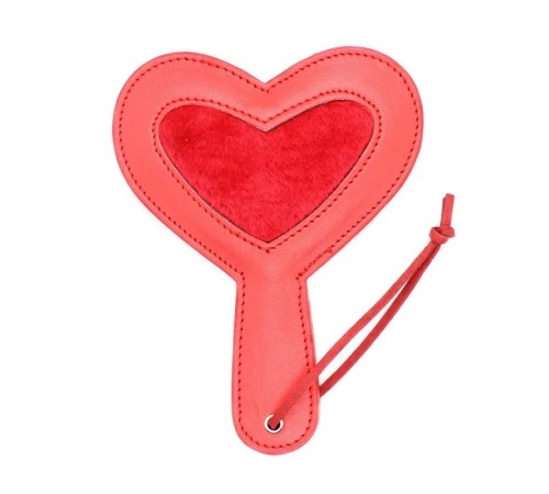 Шлепалка с рукояткой Mini Heart Paddle Red