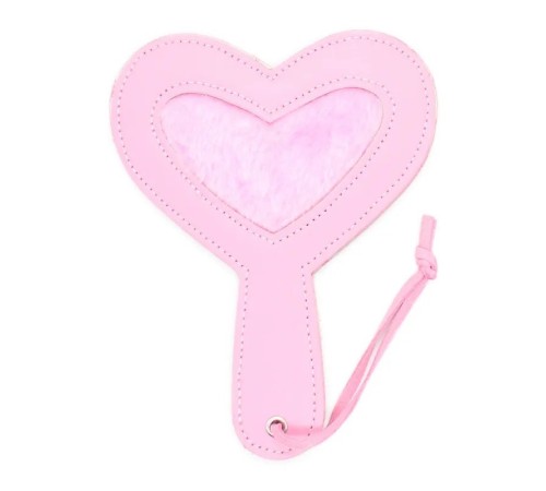 Шлепалка с рукояткой Mini Heart Paddle Pink