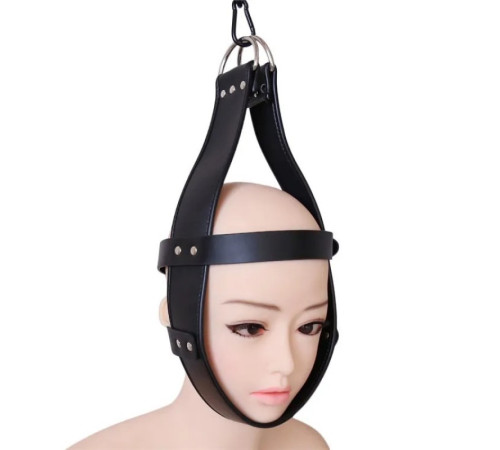 Leather Hood Head Immobilization Harness