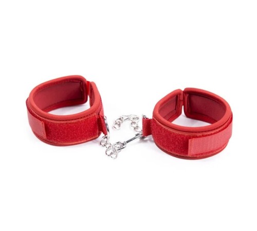 Наручники на липучке Hands Cuffs Red