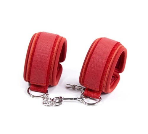 Наручники на липучке Hands Cuffs Red