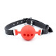 Кляп с отверстиями Gag Silicone Ball Red