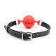 Кляп с отверстиями Gag Silicone Ball Red