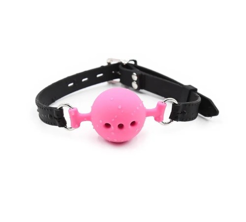 Кляп с отверстиями Gag Silicone Ball Pink