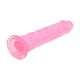 Фаллоимитатор на присоске Crystal Jellies Realistic Dildo Pink Mr. Rude 8.5