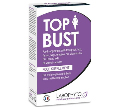 Упругая грудь TopBust Improve Bust Firmness Capsules, 60мл