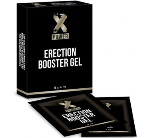 Гель для усиления эрекции Xpower Erection Booster Gel, 6 x 4мл