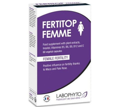 Препарад для повышения женской фертильности Fertitop Femme Female Fertility, 60 капсул