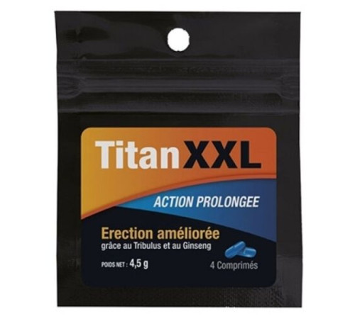 Препарат для эрекции Titan XXL Prolonged Action, 4 капсулы