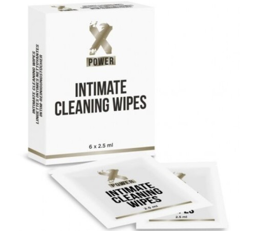 Салфетки для интимной гигиены XPower Intimate Cleaning Wipes, 6 салфеток