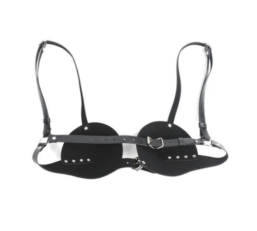 жіночий топ для женщин Fetish Bra Black