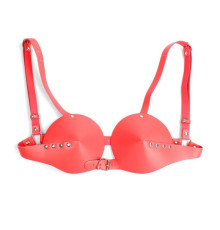 жіночий топ для женщин Fetish Bra Red