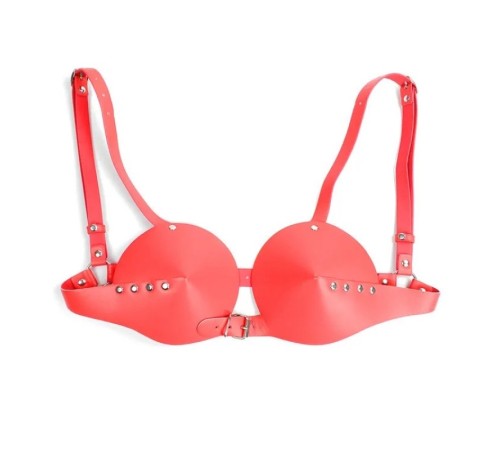 жіночий топ для женщин Fetish Bra Red