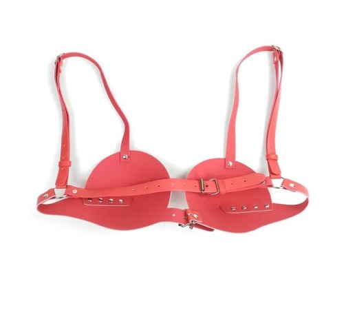 жіночий топ для женщин Fetish Bra Red