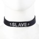 Leather Collar-SLAVE