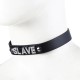 Leather Collar-SLAVE