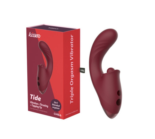 Масажер для женщин Triple кульмінація Vibrator Kissen Tide