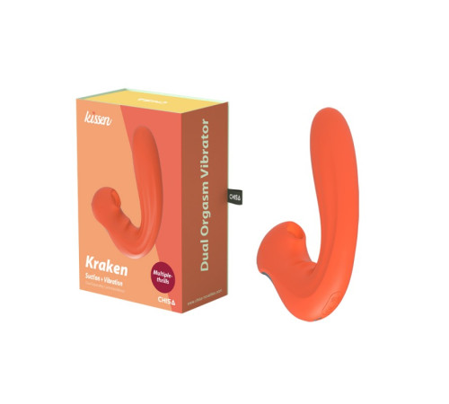 Вибростимулятор для женщин Dual кульмінація Vibrator Kissen Kraken