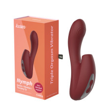 Масажер для женщин Triple кульмінація Vibrator Kissen Nymph