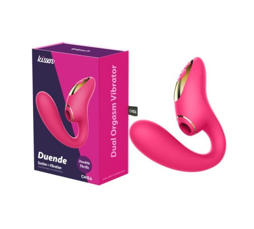 Двойной Масажер для женщин Dual кульмінація Vibrator Kissen Duende