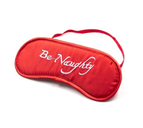 Маска на глаза Bdsm Blindfold Red Be Naughty