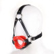 Кляп с отверстием в форме губ Bondage Mouth Gag Red