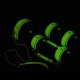 Наручники для ігор игр Glow in the Dark Leather Hands Cuffs Green