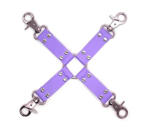 Крестовина-фиксатор для наручников и наножников Bdsm Cross Purple