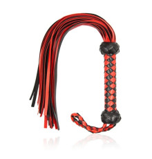 Плеть с рукояткой Fetish Leather Whip Red