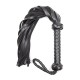 Плеть с рукояткой Fetish Leather Whip Black