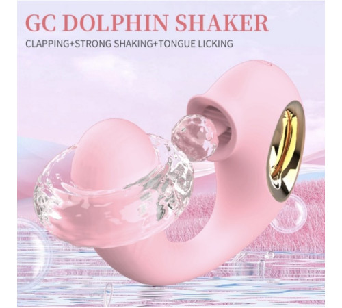 Точковий Масажер Dolphine Licker Vibe Pink