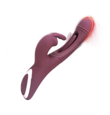 Фантастический вибратор для женщин Greedy Triple Stimulating Massager Burgundy