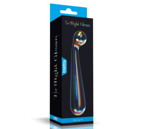 Стеклянный дилдо Twilight Gleam Glass Dildo Alluring Arc