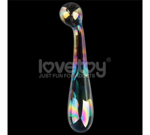 Стеклянный дилдо Twilight Gleam Glass Dildo Alluring Arc