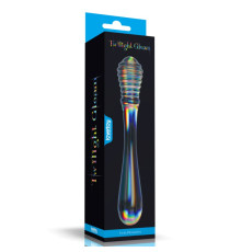 Стеклянный дилдо Twilight Gleam Glass Dildo Twin Pleasures