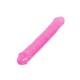 Фаллоимитатор двойной Mr. Rude Crystal Jellies Realistic Double-ended Dildo Pink 12.0