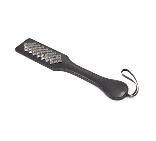 Шлепалка с шипами Fetish Boutique Diamante Spanking Paddle Silver