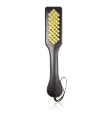 Шлепалка с шипами Fetish Boutique Diamante Spanking Paddle Gold