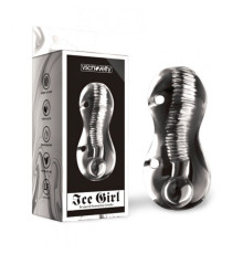 Прозрачный мастурбатор для мужчин Ice Girl Textured Sensation Stroker