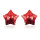 Стикини на соски в форме звезды Nipple Pasties Red