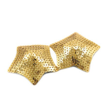 Стикини на соски в форме звезды Nipple Pasties Golden