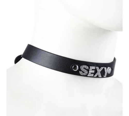 Leather Collar-SEXEY