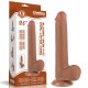 Фаллоимитатор на присоске Sliding Skin Dual Layer Dong Brown 9.0