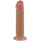 Фаллоимитатор на присоске Sliding Skin Dual Layer Dong Brown 8.0