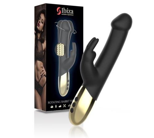 Масажер для женщин Ibiza Rotating Rabbit Vibrator