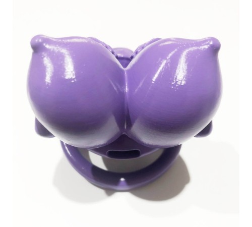 Пояс  для мужчин Big Boobs New Chastity Device Purple