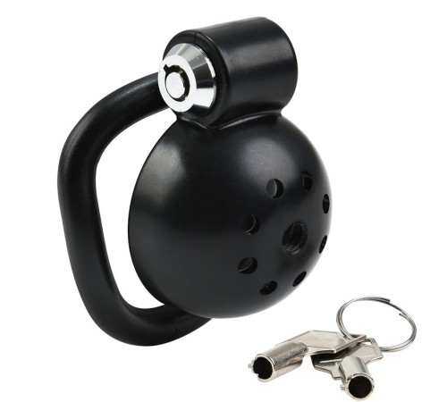 Пояс верности для мужчин Resin Press Lock Pot Cover Chastity Cage